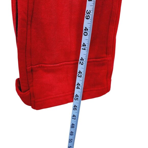 Preme Red Cargo Jogger SweatPants Mens Size Small Cotton - Picture 14 of 15